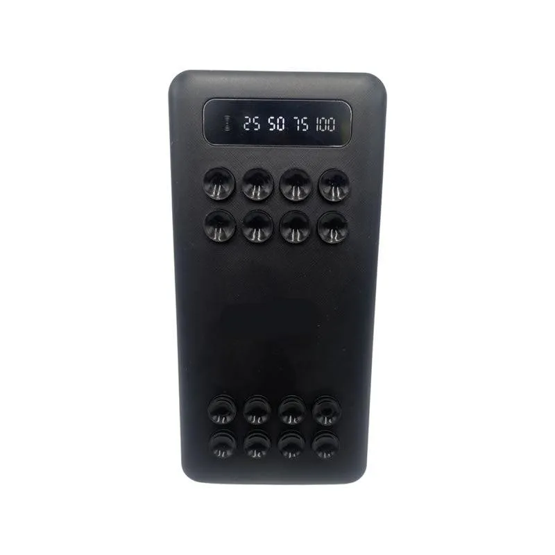 12000mAh Detachable USB Cable And Wireless Charging Power Bank AS-50313