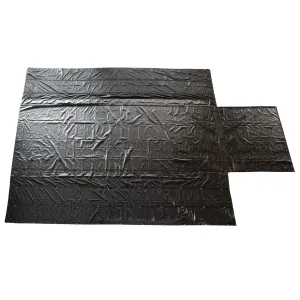 25' x 27' (8' Drop & Flap) Ultra Lightweight Parachute Lumber Tarp | 18 oz/6oz Combo Tarp