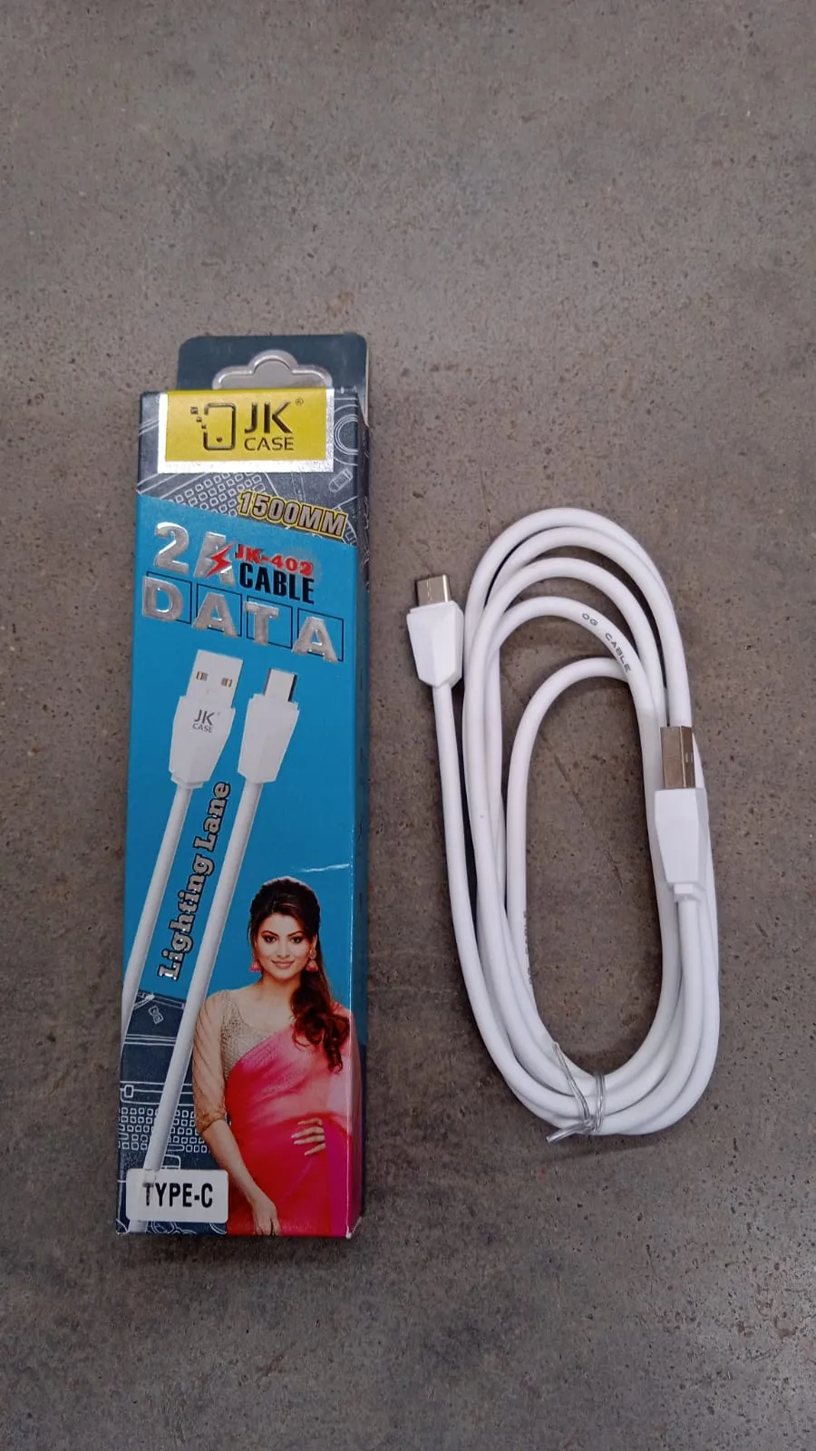 2A Type C data cable Fast Charging Cable (1500MM / 1 Pc)