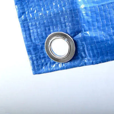9 x 12 Foot Blue Tarp