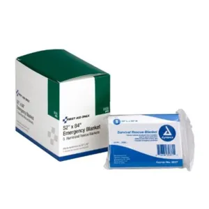 ACME United Aluminized Rescue Blanket Bx5, Box of 5