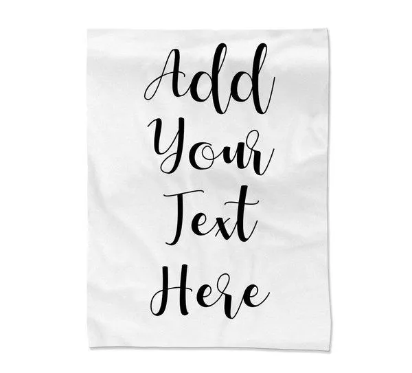 Add Your Own Message Blanket - Large