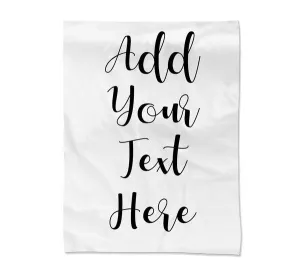 Add Your Own Message Blanket - Large