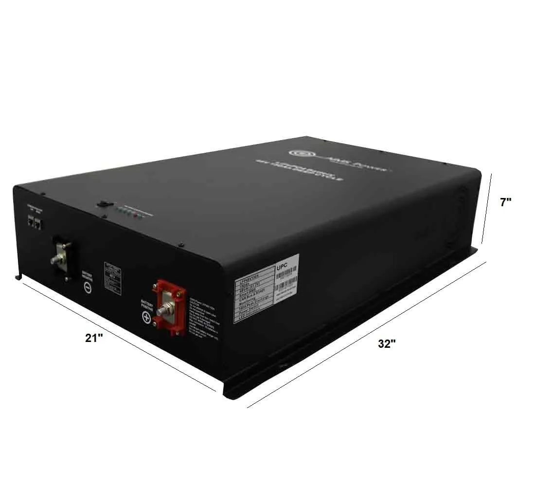 AIMS Power Lithium Battery 48V 150ah LiFePO4 Battery | 7.2KWh