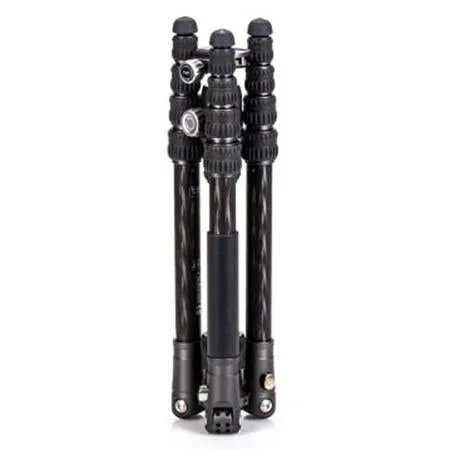 Benro BAT Carbon Fiber One Series Travel Tripod/Monopod With VX20 Ballhead, 5-Leg Sections