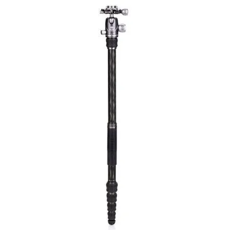 Benro BAT Carbon Fiber One Series Travel Tripod/Monopod With VX20 Ballhead, 5-Leg Sections