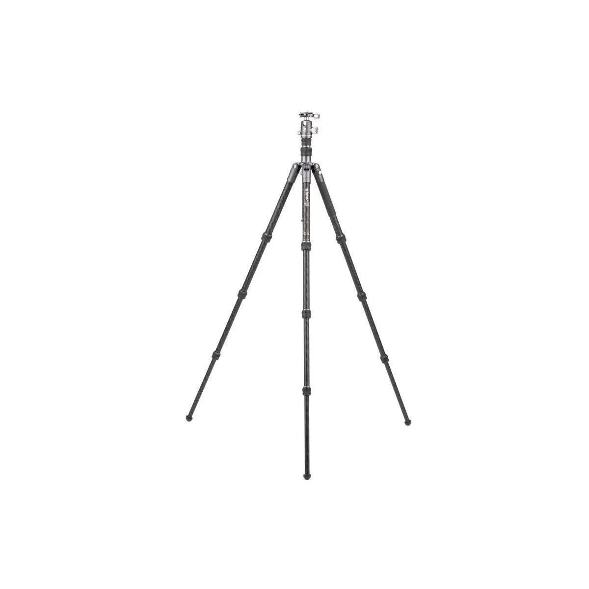 Benro Bat Carbon Fiber Two Series 4-Leg Section Travel Tripod/Monopod with VX25 Ballhead