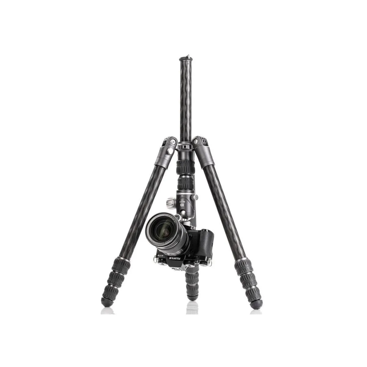 Benro Bat Carbon Fiber Two Series 4-Leg Section Travel Tripod/Monopod with VX25 Ballhead