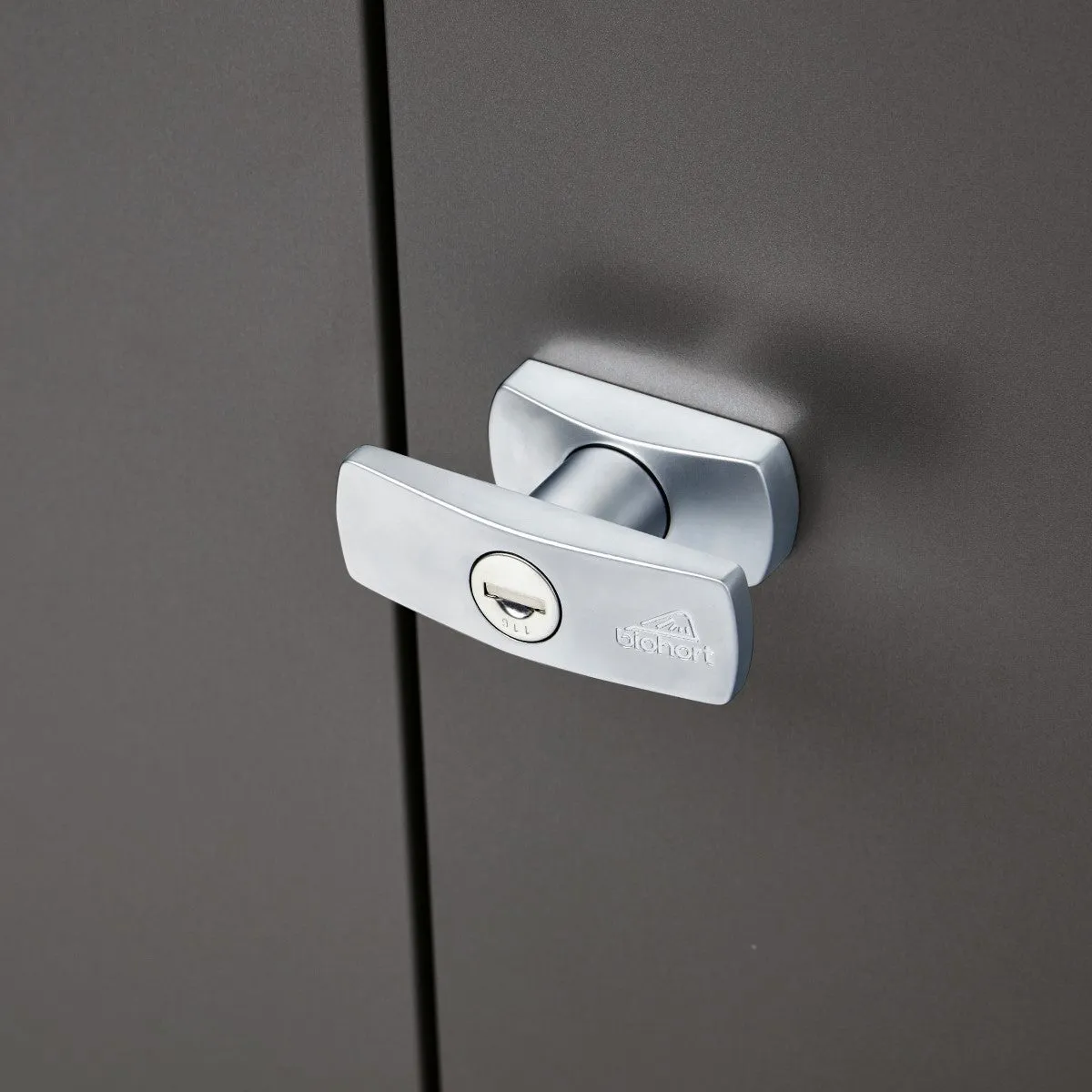 Biohort | 4x2x5 ft Romeo Storage Locker - Dark Gray
