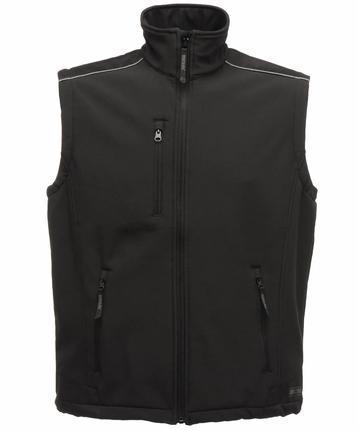 Black - Sandstorm workwear softshell bodywarmer