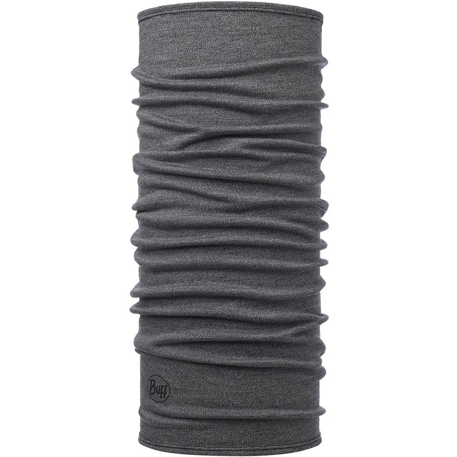 Buff Unisex Midweight Merino Wool Tubular Neck Gaiter - Grey