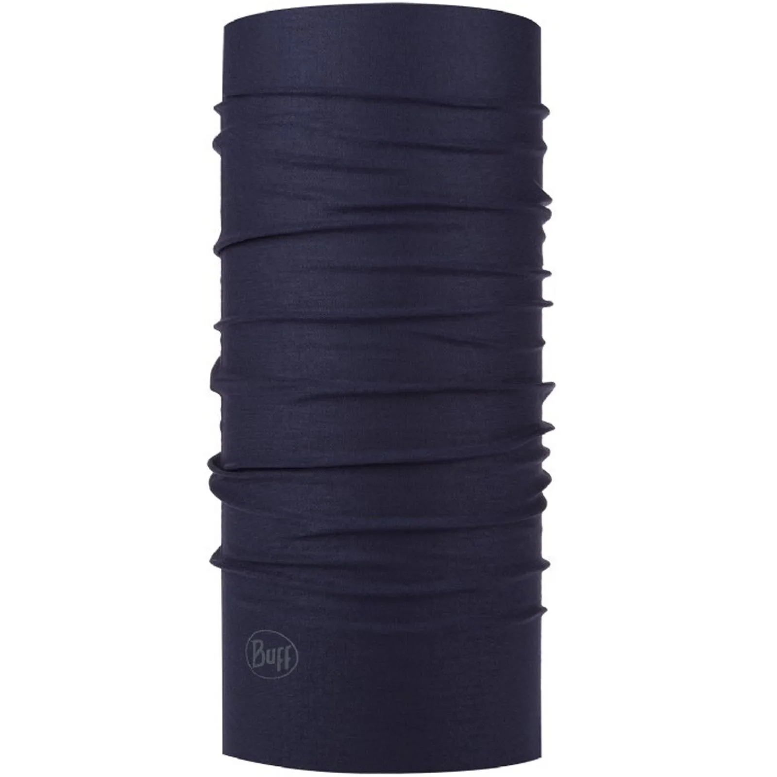Buff Unisex Solid Original Tubular Neck Gaiter - Blue