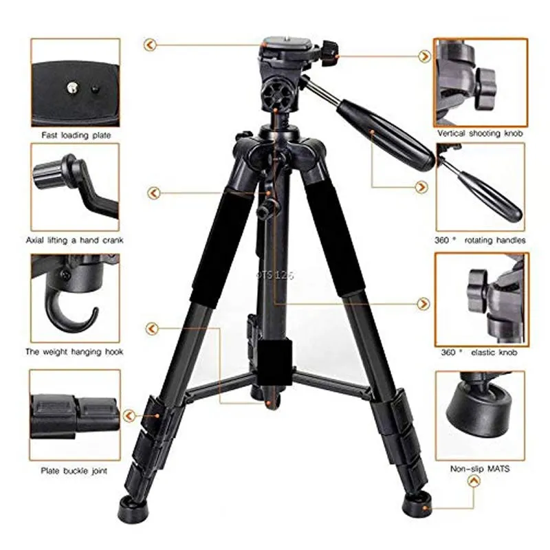 Camera Tripod Floor Stand Q-T166