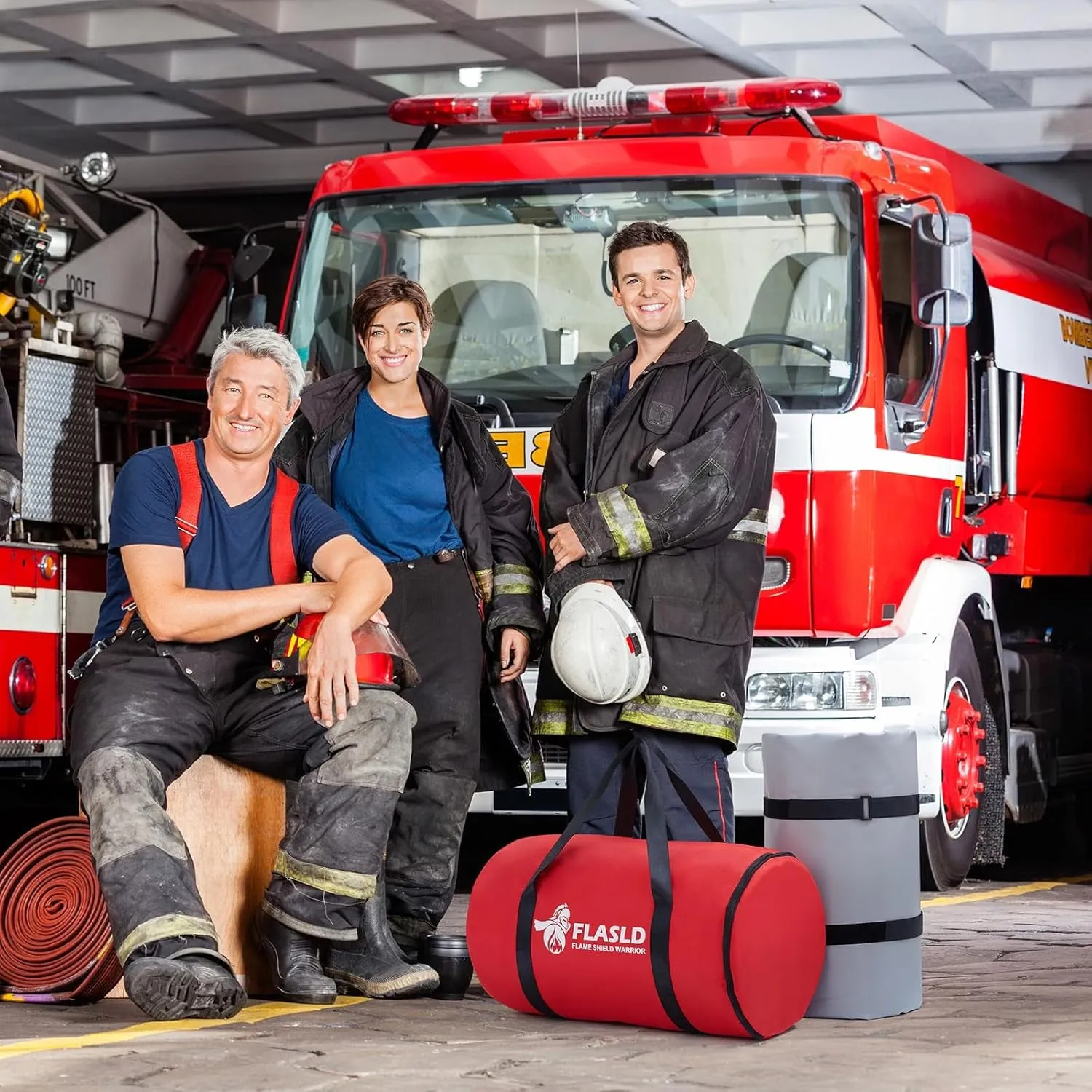 Car Fire Blanket-20Ft X 30Ft, Large Fireproof Blanket Fire Extinguisher Blanket for Electric/Fuel Vehicle Accidents,