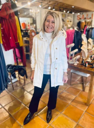 Ciao Milano Tess Jacket - Antique White