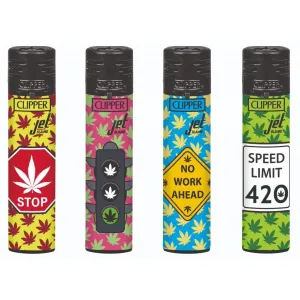 Clipper Jet - Weed Signs