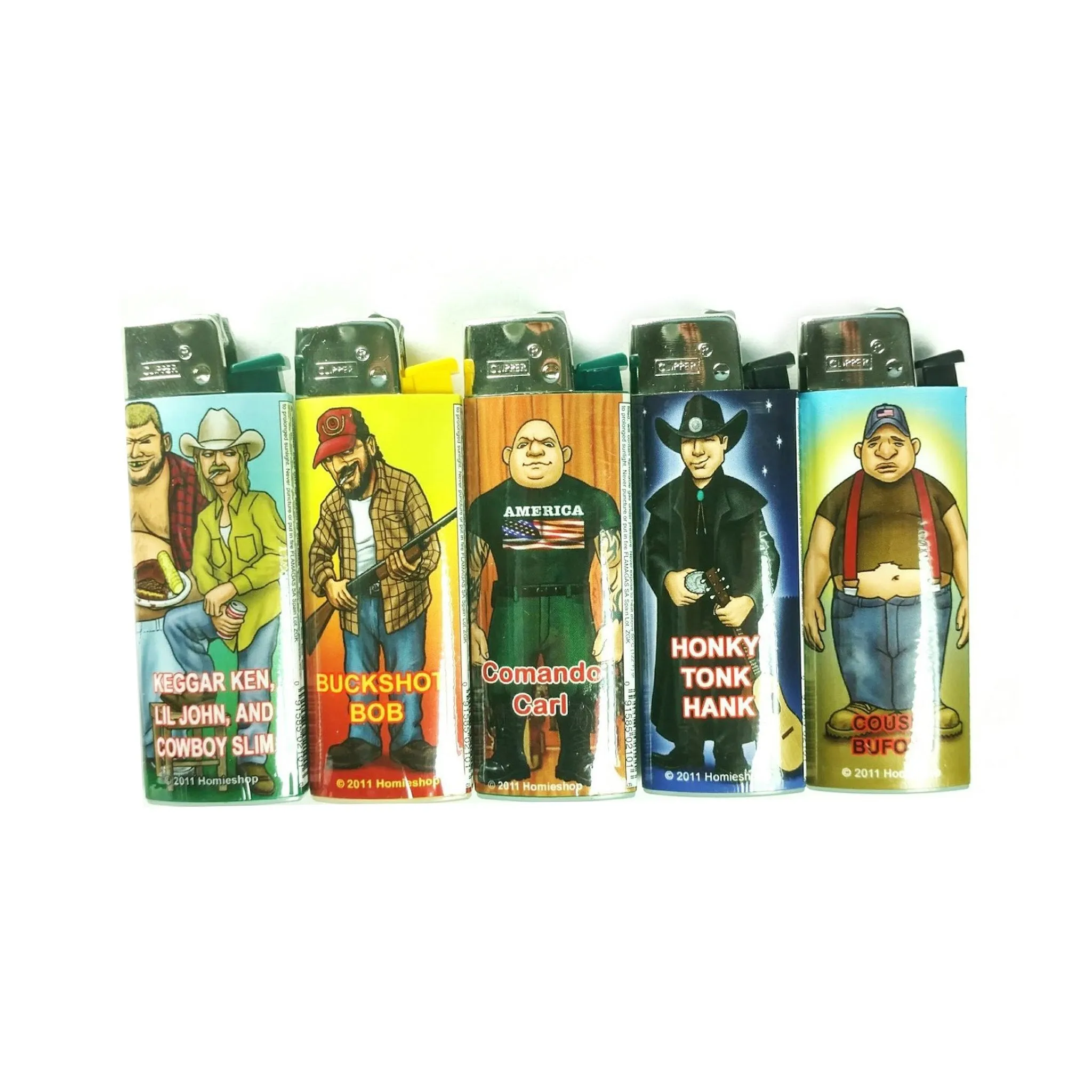 Clipper Lighter - 2 Pack