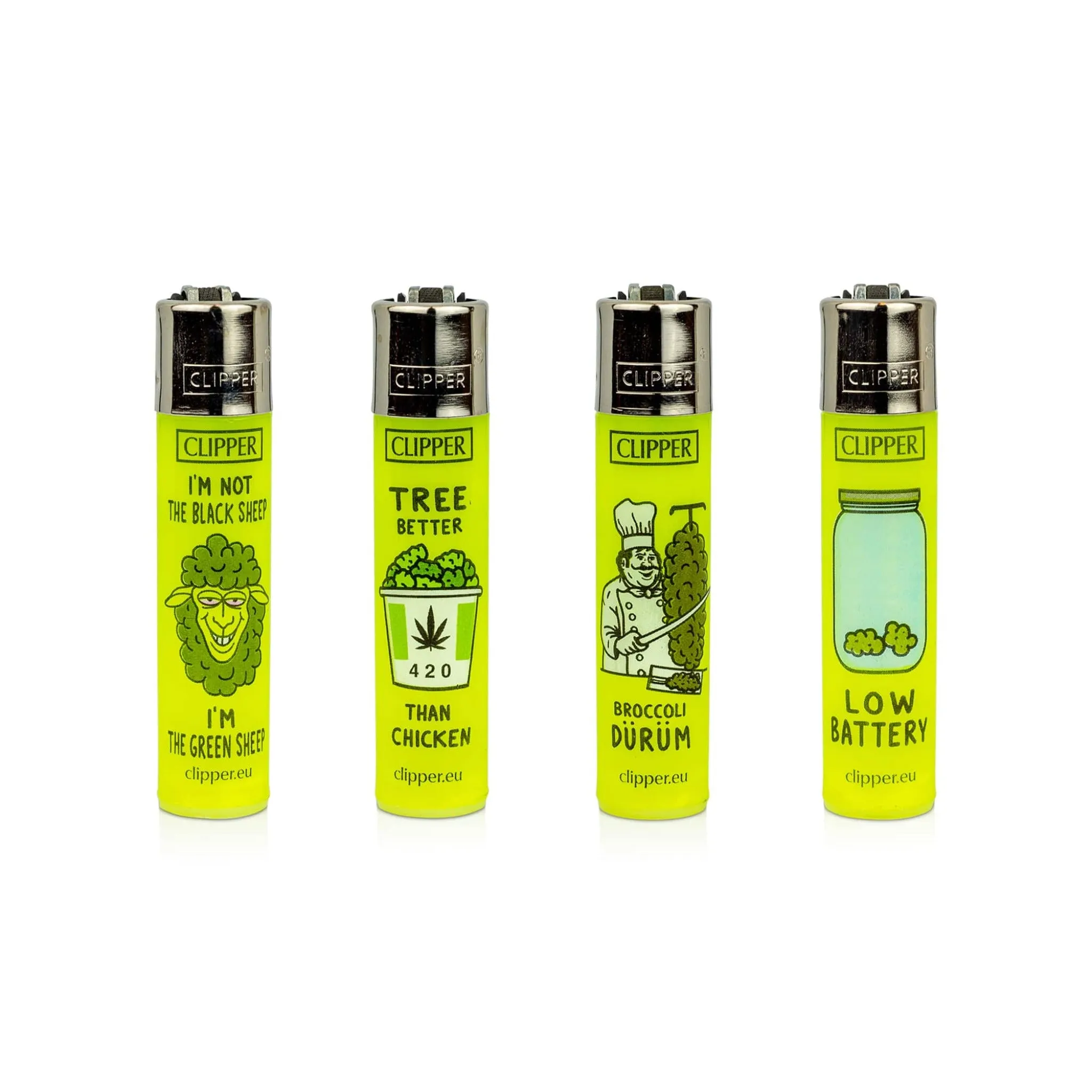 Clipper Lighter - 2 Pack