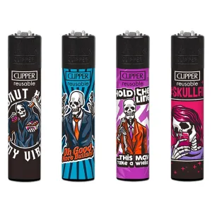 Clipper Lighter - Skulls 23