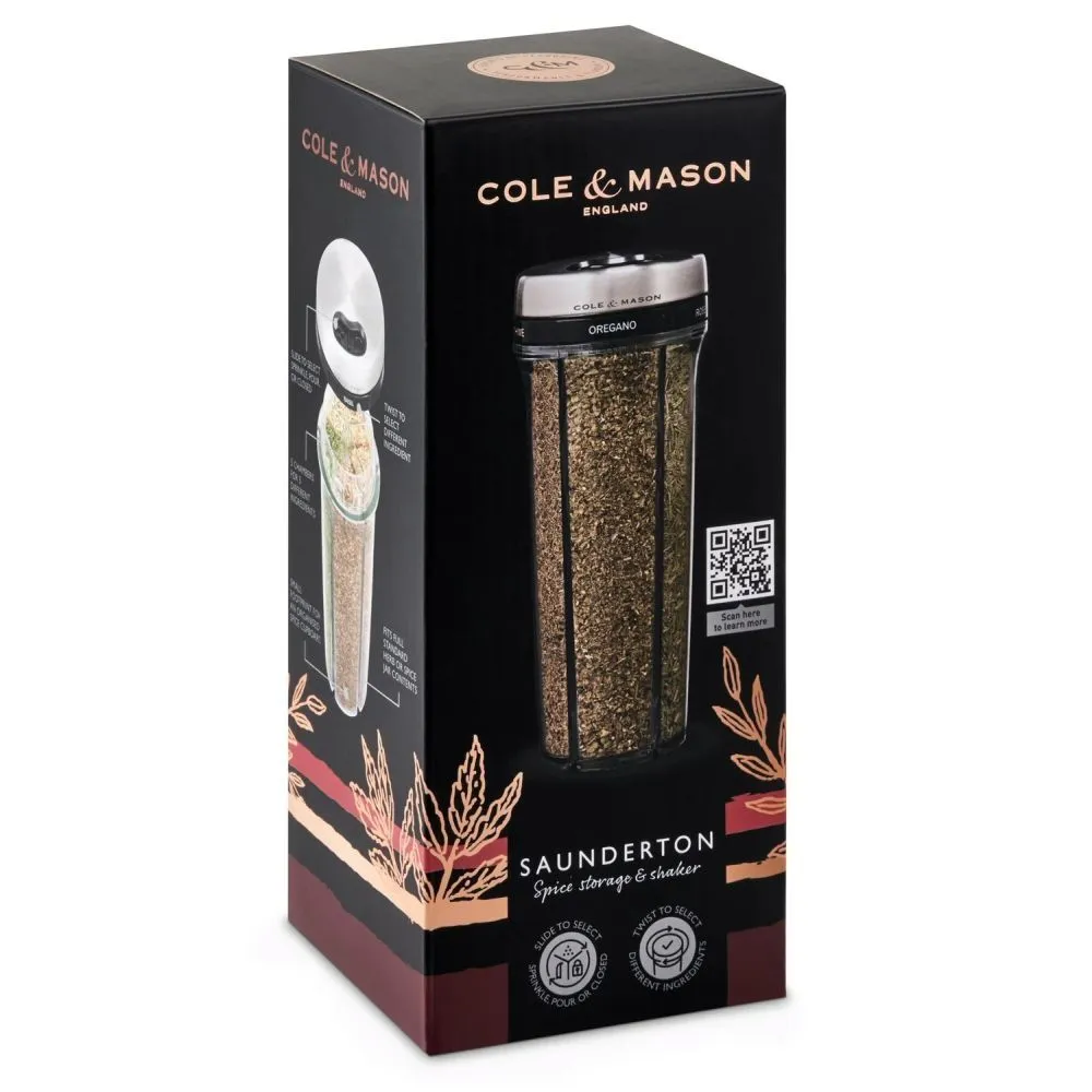 Cole & Mason 20cm Saunderton Herb Storage Shaker