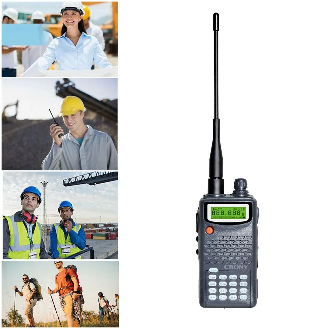 Crony 6W CN888 UHF Professional Two Way Radio VOX UHF Handheld Walkie Talkies 5-8 KM CN-888