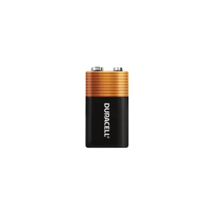 Duracell Coppertop 9V Alkaline Batteries