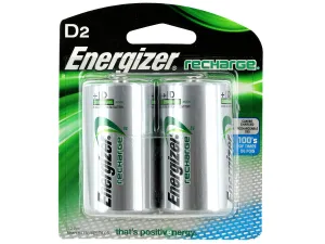 Energizer Recharge NH50-BP-2 D-cell 2500mAh