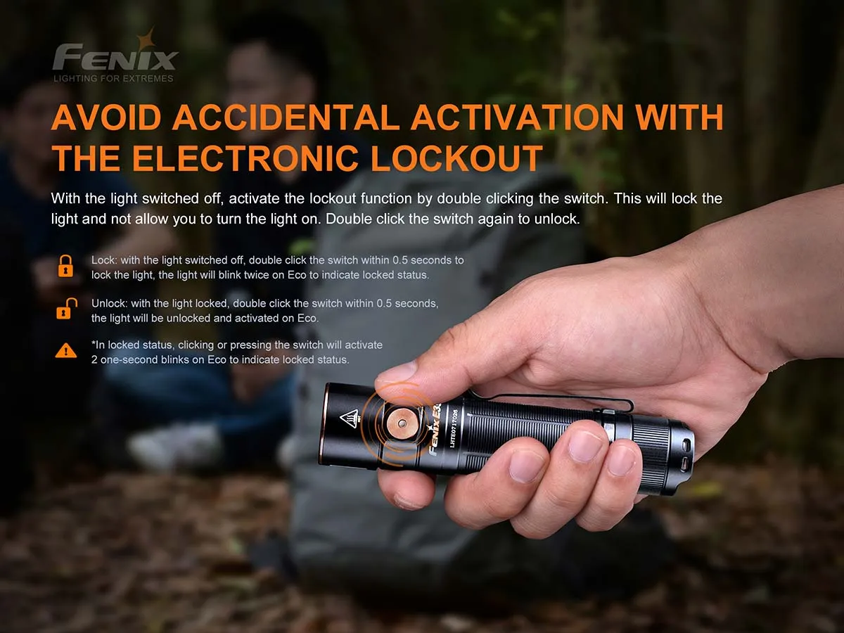 Fenix E35 V3.0 Flashlight 3000 Lumens