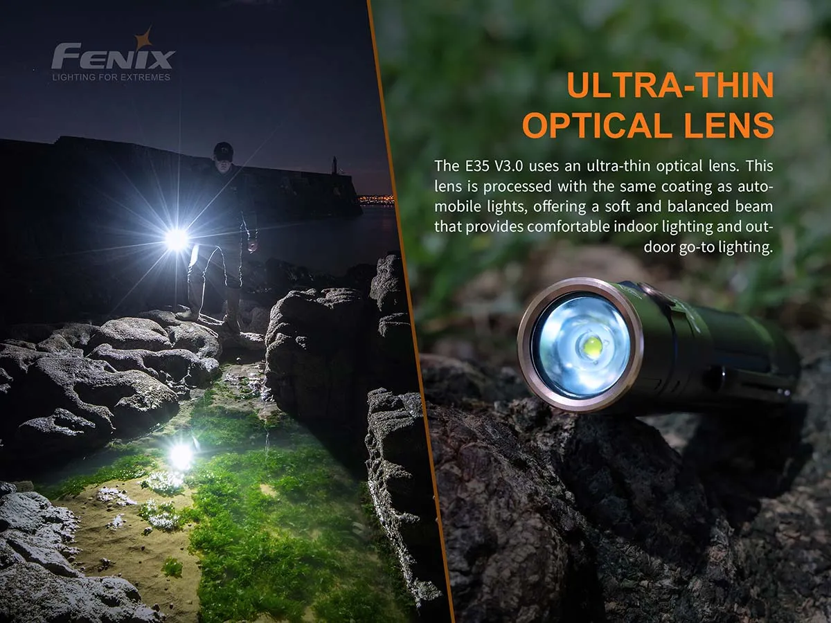 Fenix E35 V3.0 Flashlight 3000 Lumens