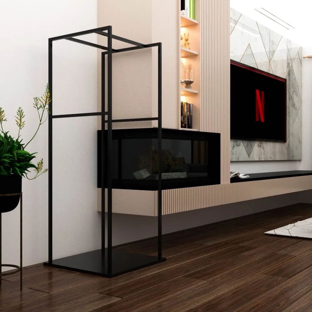 Firewood Rack with Bottom Plate