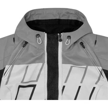 Icon Airform Men's Retro Motorcycle Jacket Grey
