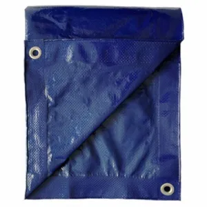 ITM MD-GT-BB-1020 10' x 20' Blue Polyethylene Storage Tarp Cover - Quantity of 2