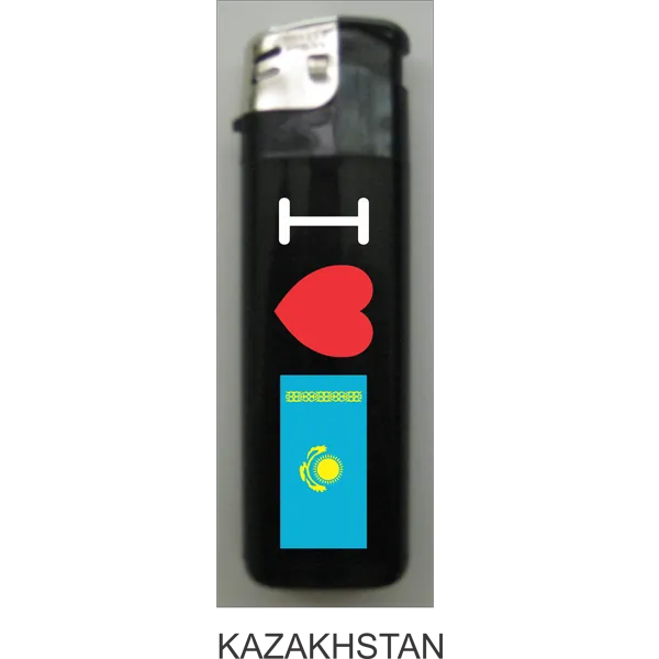 Kazakhstan Love Refillable Lighter