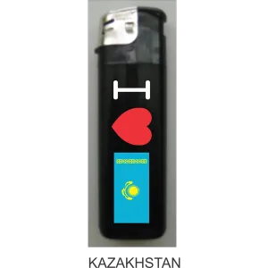 Kazakhstan Love Refillable Lighter