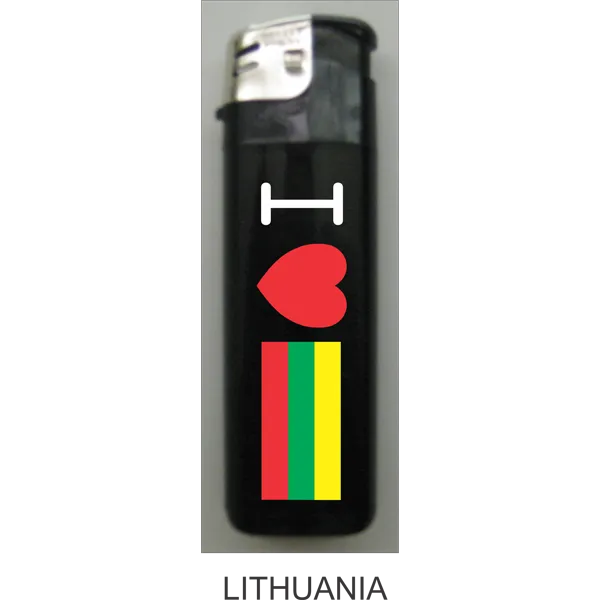 Lithuania Love Refillable Lighter
