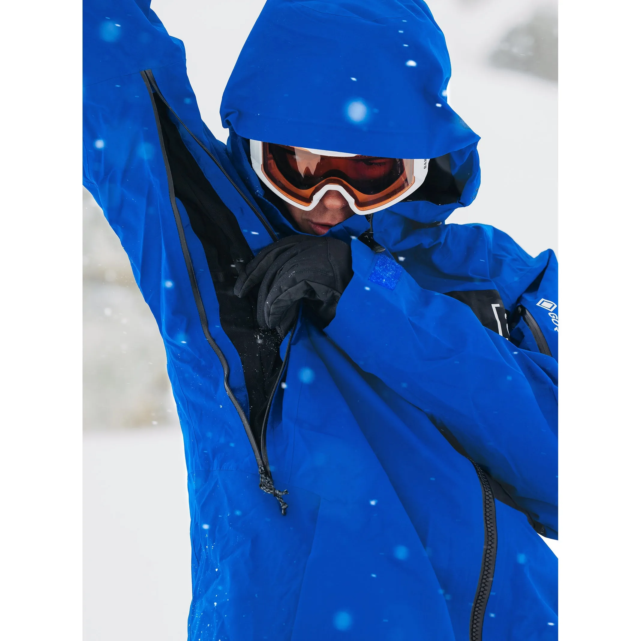 M AK GORE CYCLIC JACKET JAKE BLUE / TRUE BLACK