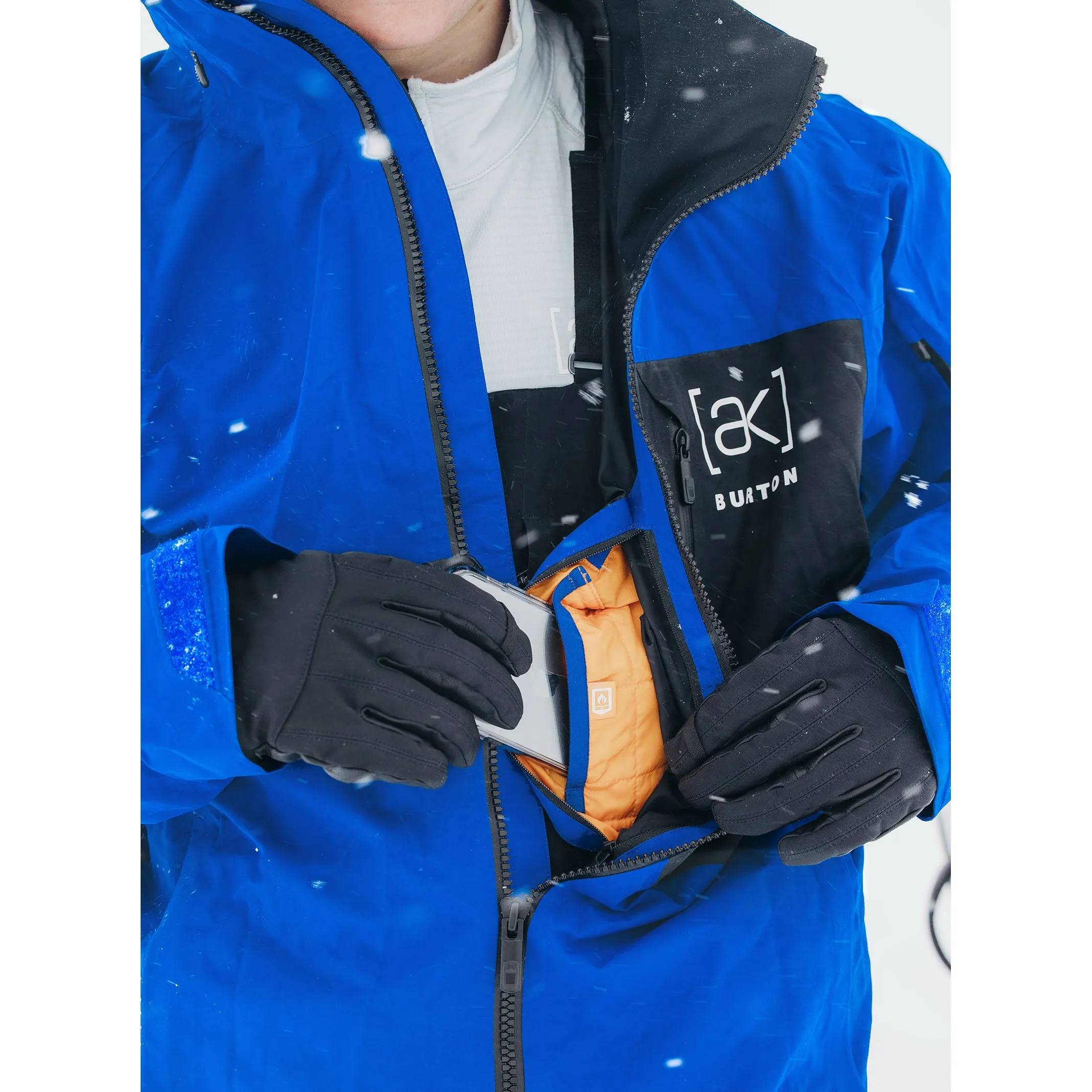 M AK GORE CYCLIC JACKET JAKE BLUE / TRUE BLACK