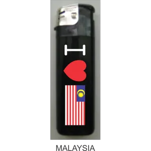 Malaysia Love Refillable Lighter