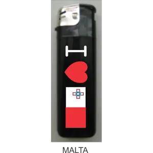 Malta Love Refillable Lighter