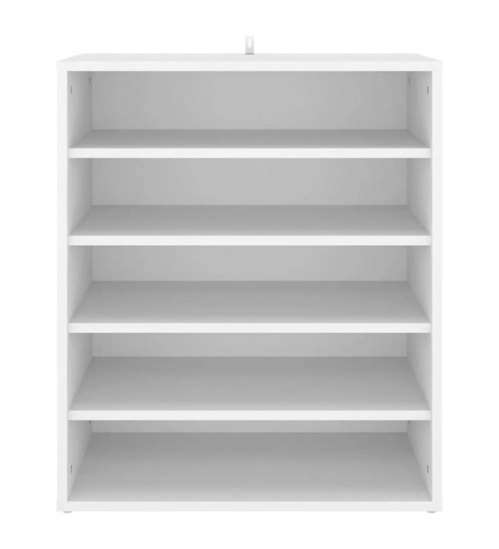 Melia Shoe Rack in Frosty White Finish