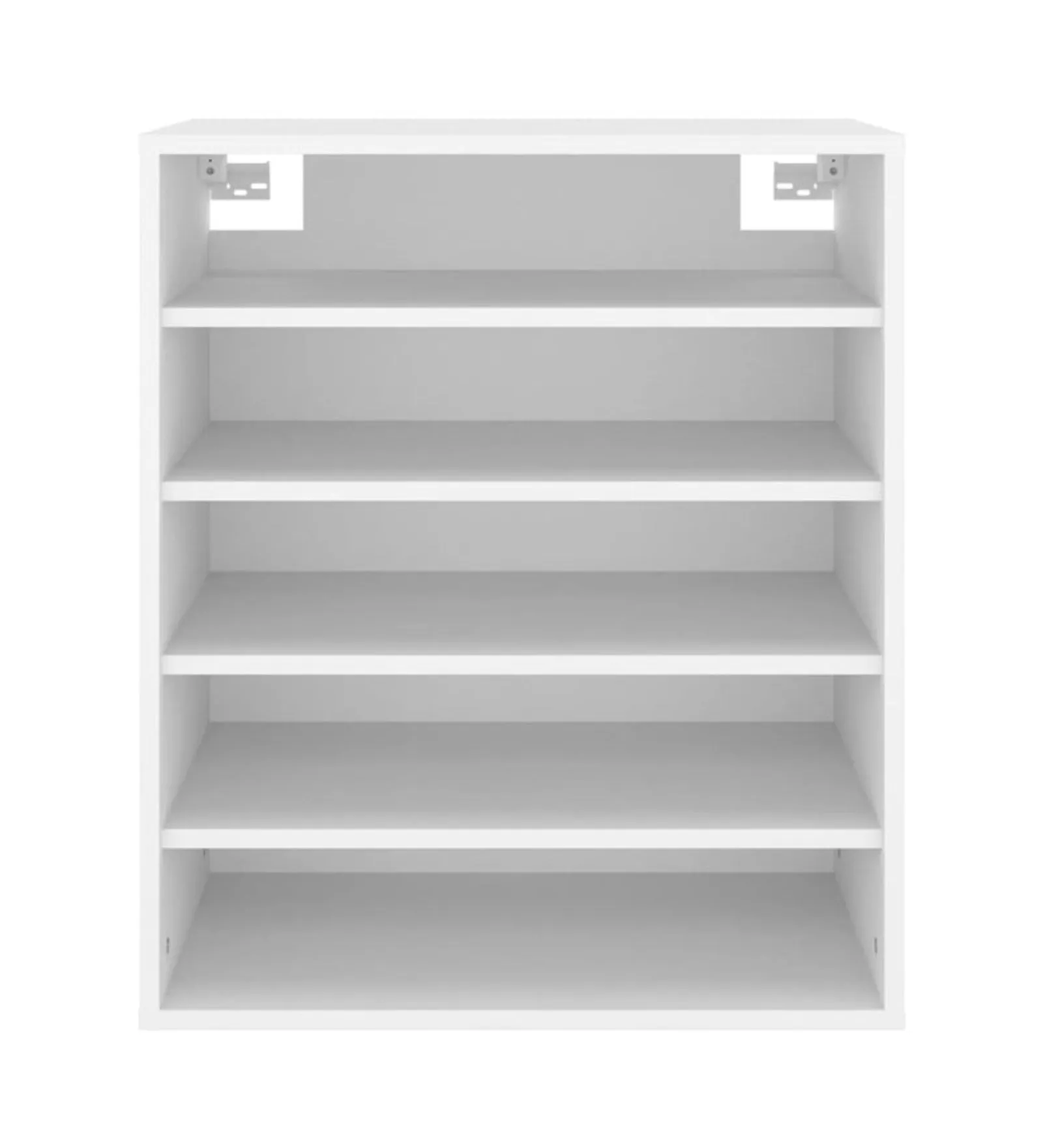 Melia Shoe Rack in Frosty White Finish