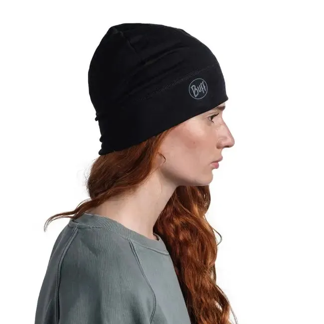 Merino Lightweight Beanie - Black