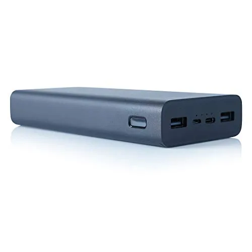 MI Power Bank 3i 20000mAh Lithium Polymer 18W Fast Power Delivery Charging | Input- Type C | Micro USB| Triple Output | Sandstone Black