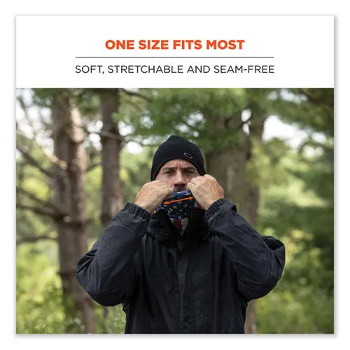 N-ferno 6491 Reversible Thermal Fleece   Poly Multi-band, One Size Fits Most, Light Gray Fade, Ships In 1-3 Business Days