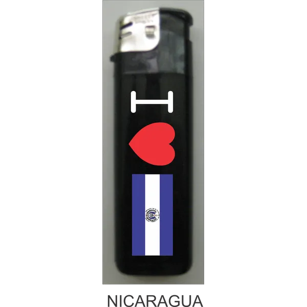 Nicaragua Love Refillable Lighter