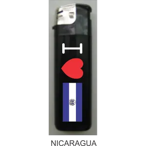 Nicaragua Love Refillable Lighter