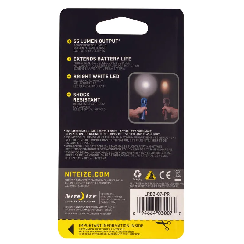 Nite Ize LED Upgrade LED Flashlight Bulb Flanged Base