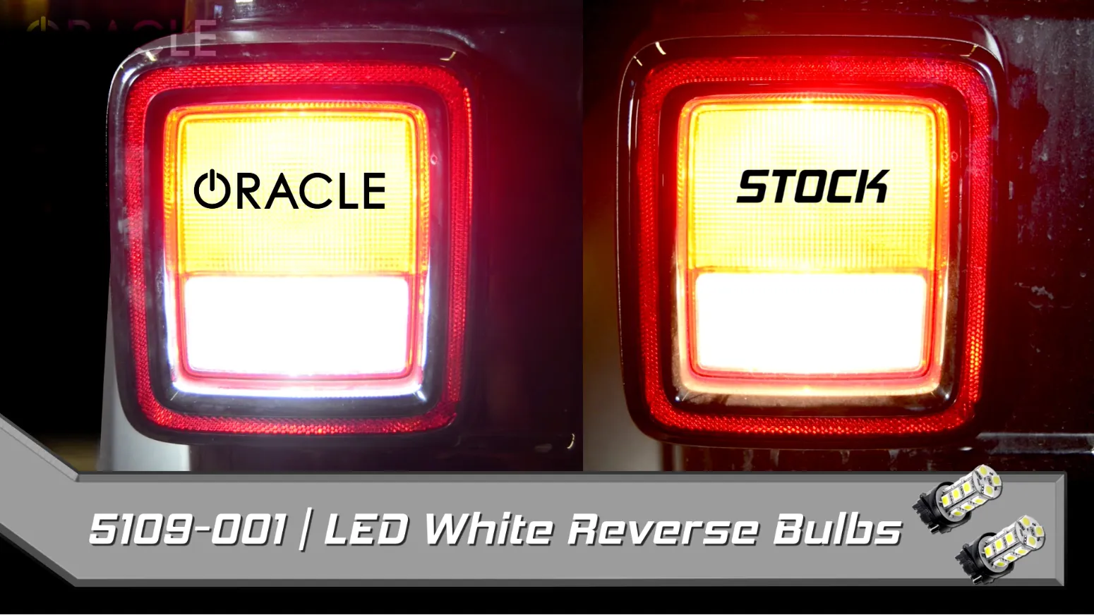 ORACLE Lighting 2018-2024 Jeep Wrangler JL Reverse Light Bulb (Pair)