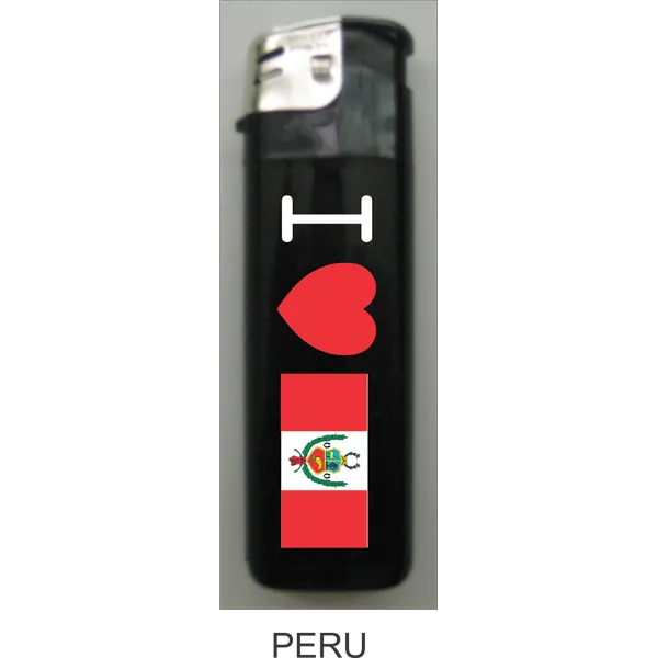 Peru Love Refillable Lighter