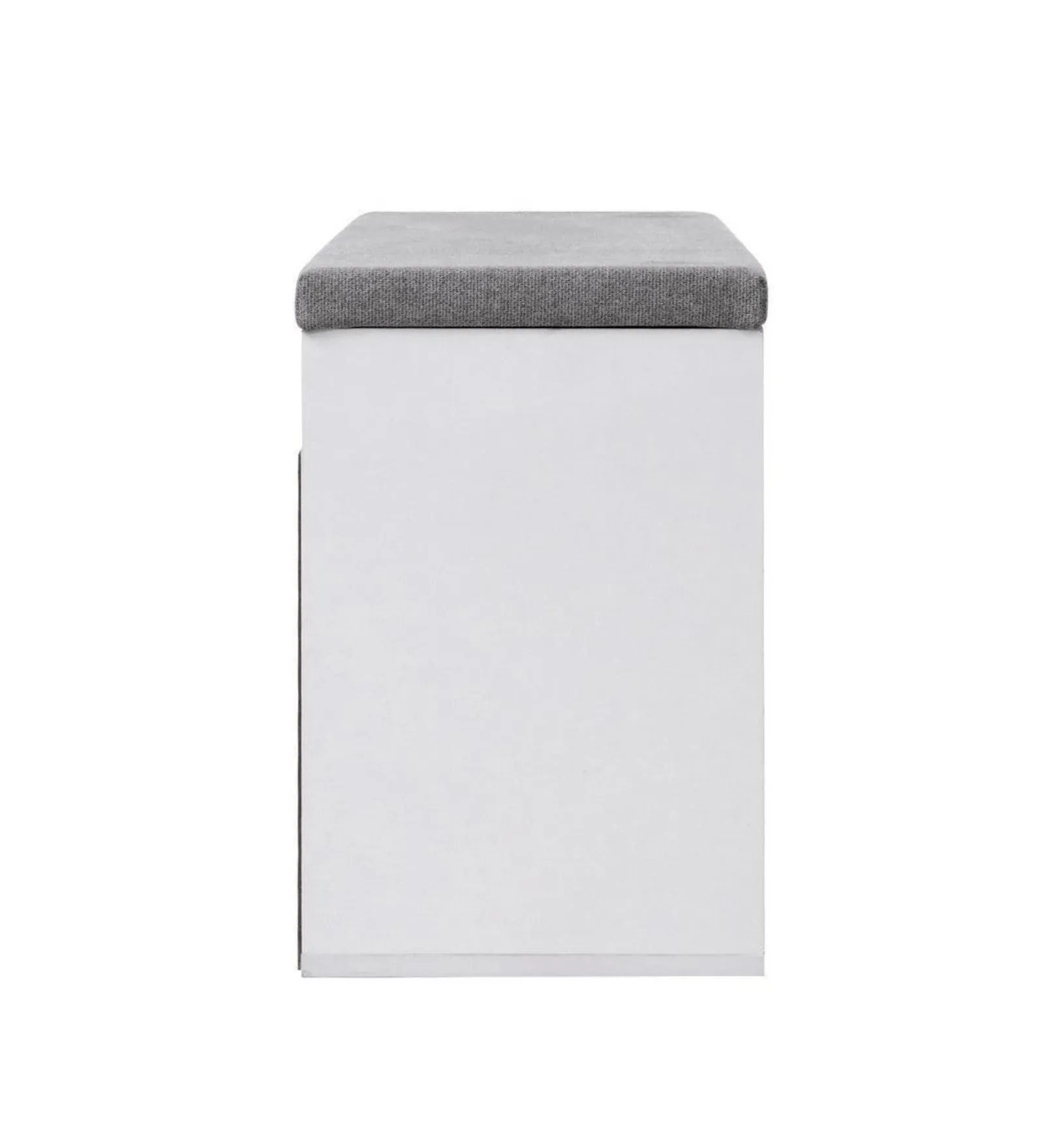 Piper Shoe Rack in Frosty White Finish